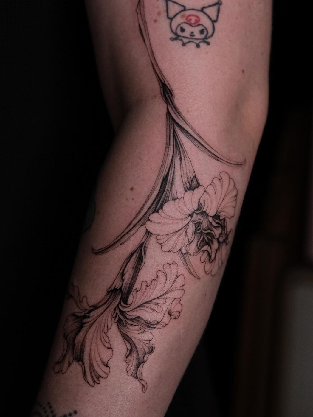 NASH 刺青作品:鳶尾(Iris)